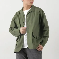 FOB FACTORY Jackets^/ F2439 Cotton nylon packable field jacket