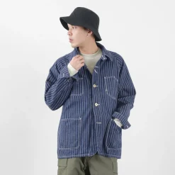 FOB FACTORY Jackets^/ F2410 Coverall wabash blue