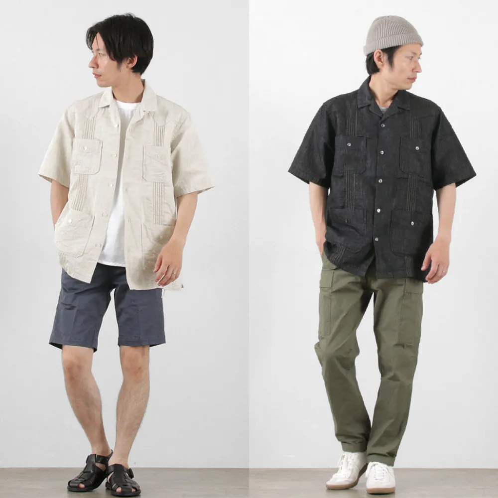 FOB FACTORY Shirts^/ F3491 Cuba shirt