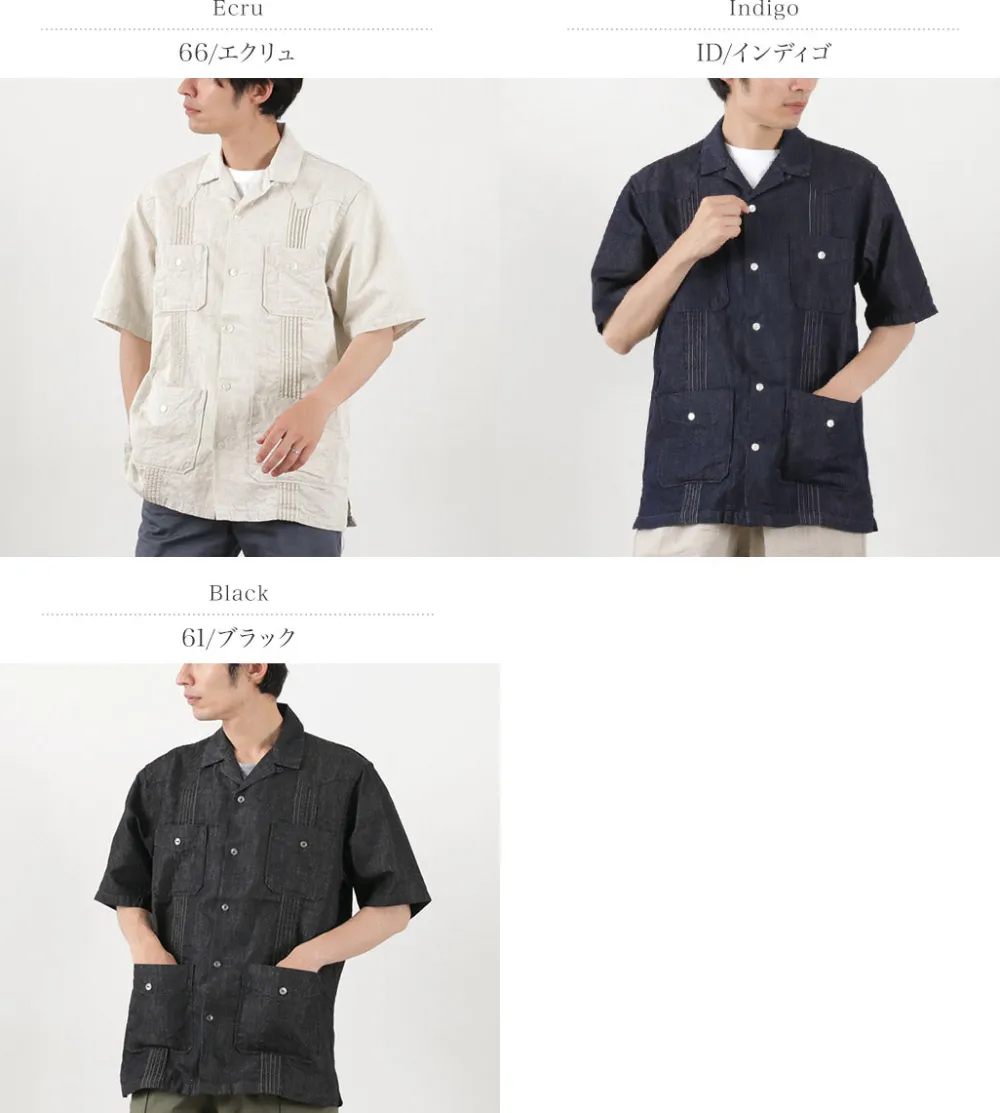 FOB FACTORY Shirts^/ F3491 Cuba shirt