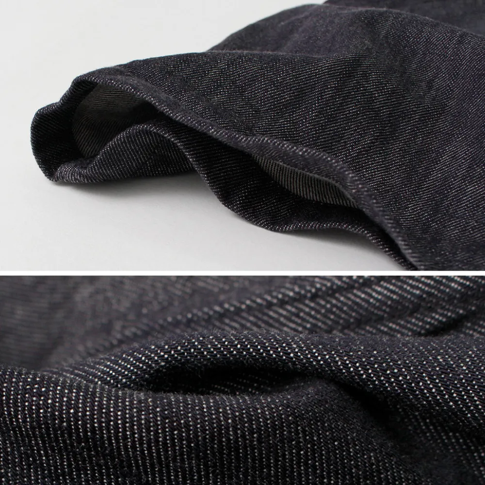 FOB FACTORY Coats^/ F2437 Denim bask coat one-wash