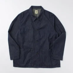 FOB FACTORY Jackets^/ F2447 Denim Coverall one-wash