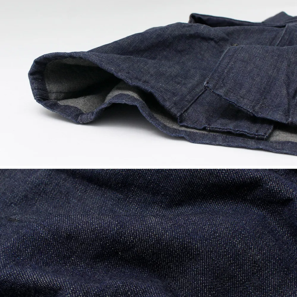 FOB FACTORY Jackets^/ F2447 Denim Coverall one-wash