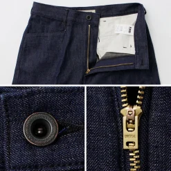 FOB FACTORY Jeans^/ F0531 Denim Frisco pants one-wash