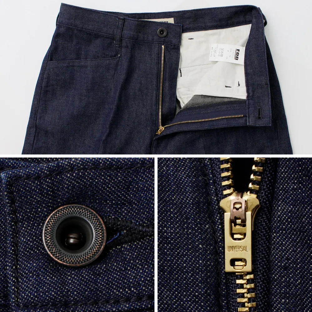 FOB FACTORY Jeans^/ F0531 Denim Frisco pants one-wash