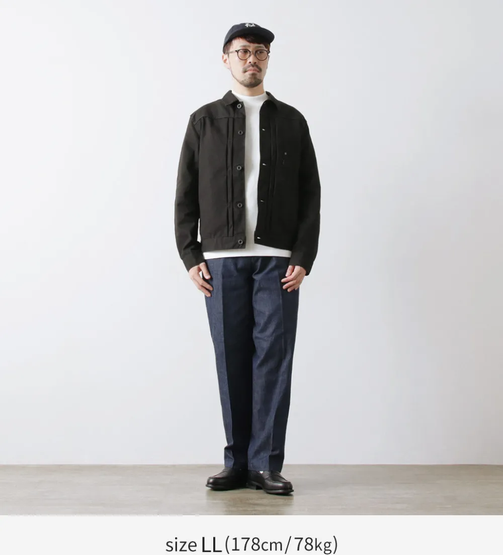 FOB FACTORY Jeans^/ F0531 Denim Frisco pants one-wash