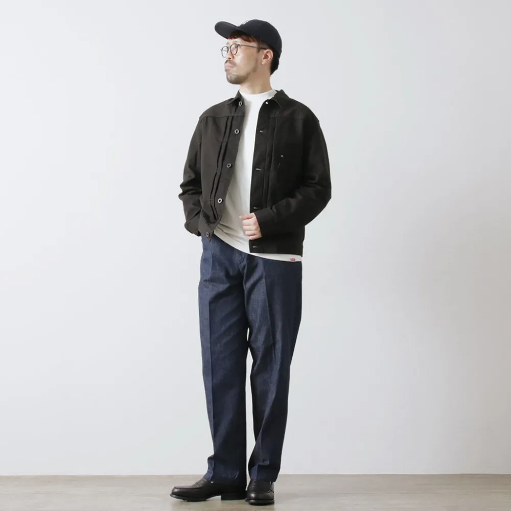 FOB FACTORY Jeans^/ F0531 Denim Frisco pants one-wash