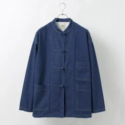 FOB FACTORY Jackets^/ F2435 kung fu jacket denim