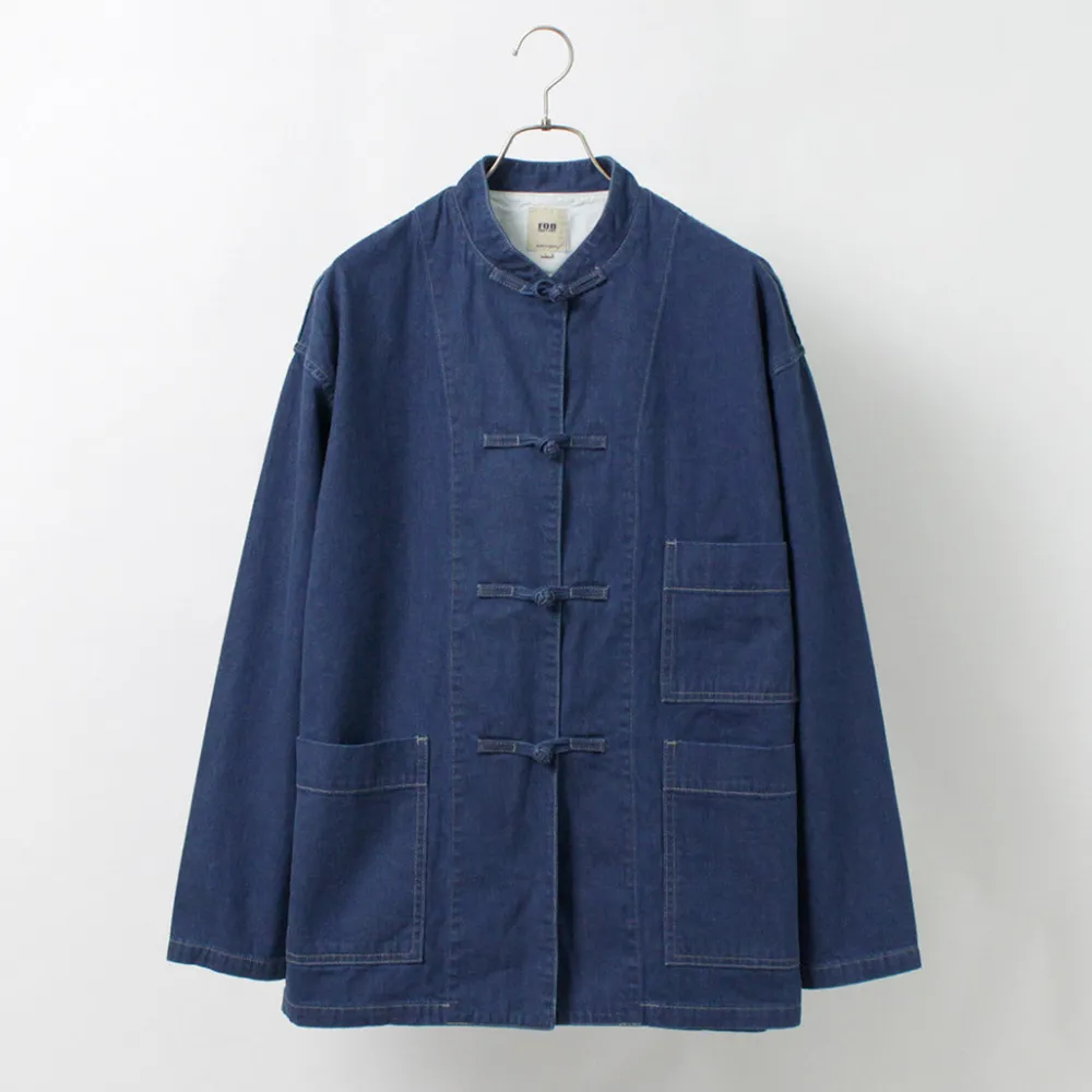 FOB FACTORY Jackets^/ F2435 kung fu jacket denim
