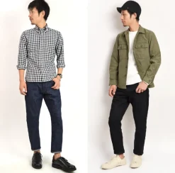 FOB FACTORY Jeans^/ F1148 Denim narrow 5P ankle cut