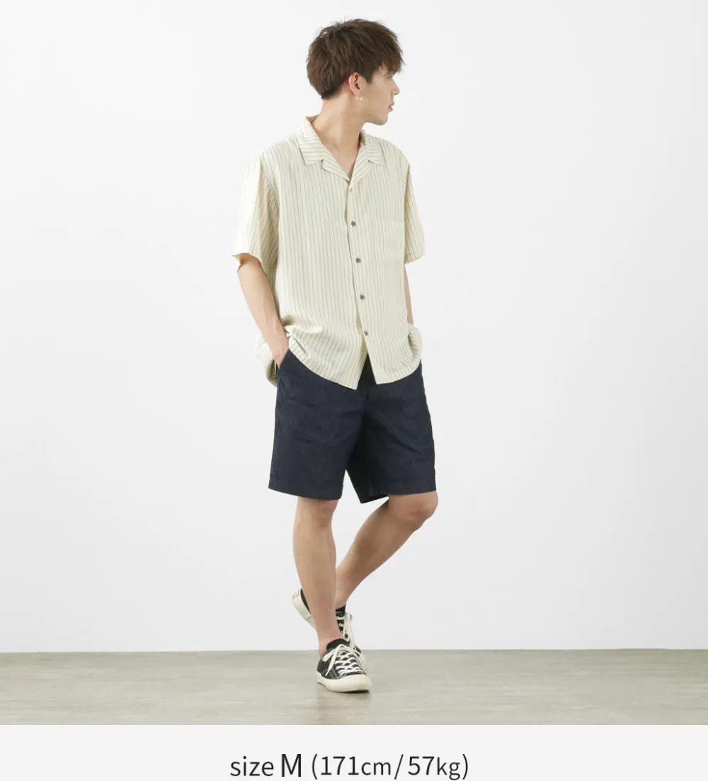 FOB FACTORY Shorts^/ F4168 Denim Sicilia shorts