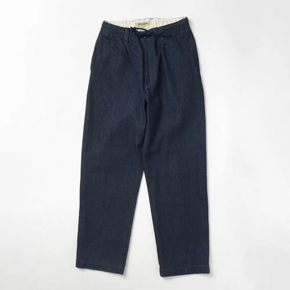 FOB FACTORY Jeans^/ F0508 denim track pants one-wash