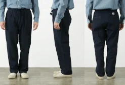 FOB FACTORY Jeans^/ F0508 denim track pants one-wash