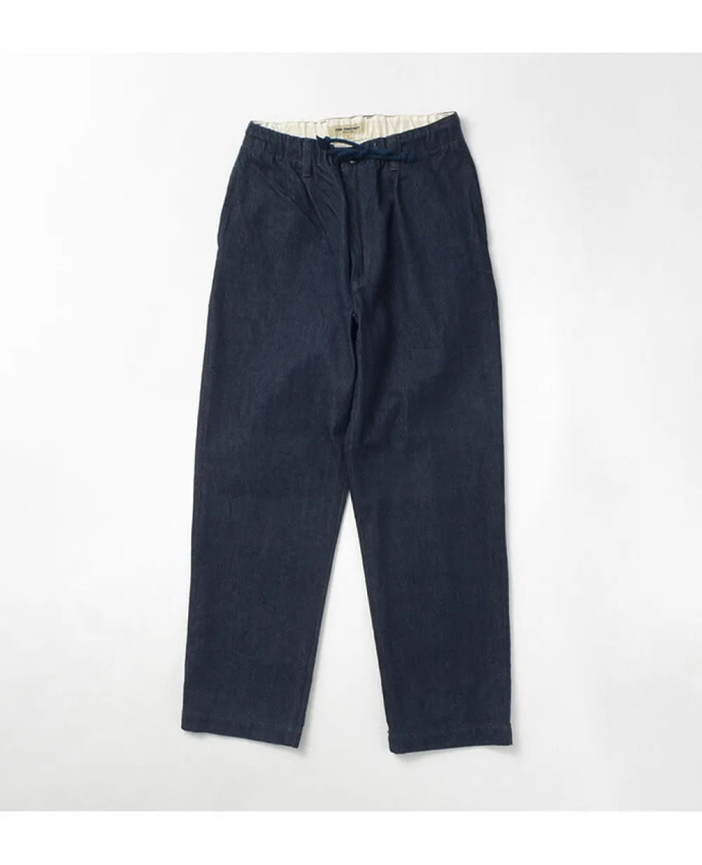 FOB FACTORY Jeans^/ F0508 denim track pants one-wash