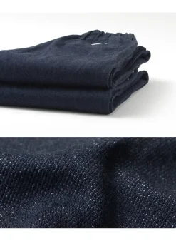 FOB FACTORY Jeans^/ F0508 denim track pants one-wash
