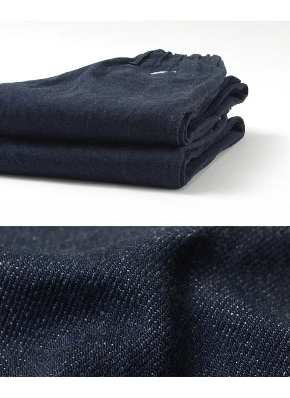 FOB FACTORY Jeans^/ F0508 denim track pants one-wash