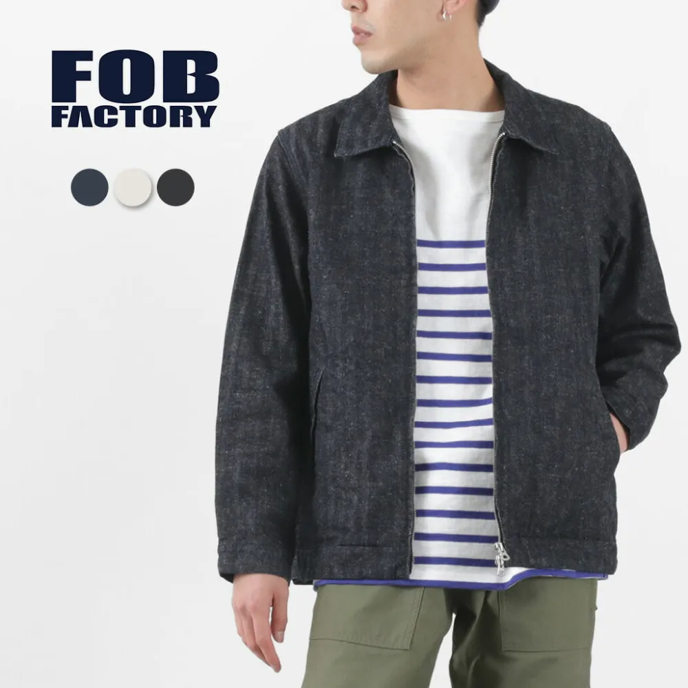 FOB FACTORY Jackets^/ F2433 Drizzler jacket