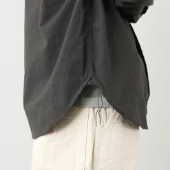 FOB FACTORY Shirts^/ F3464 Dye band collar shirt