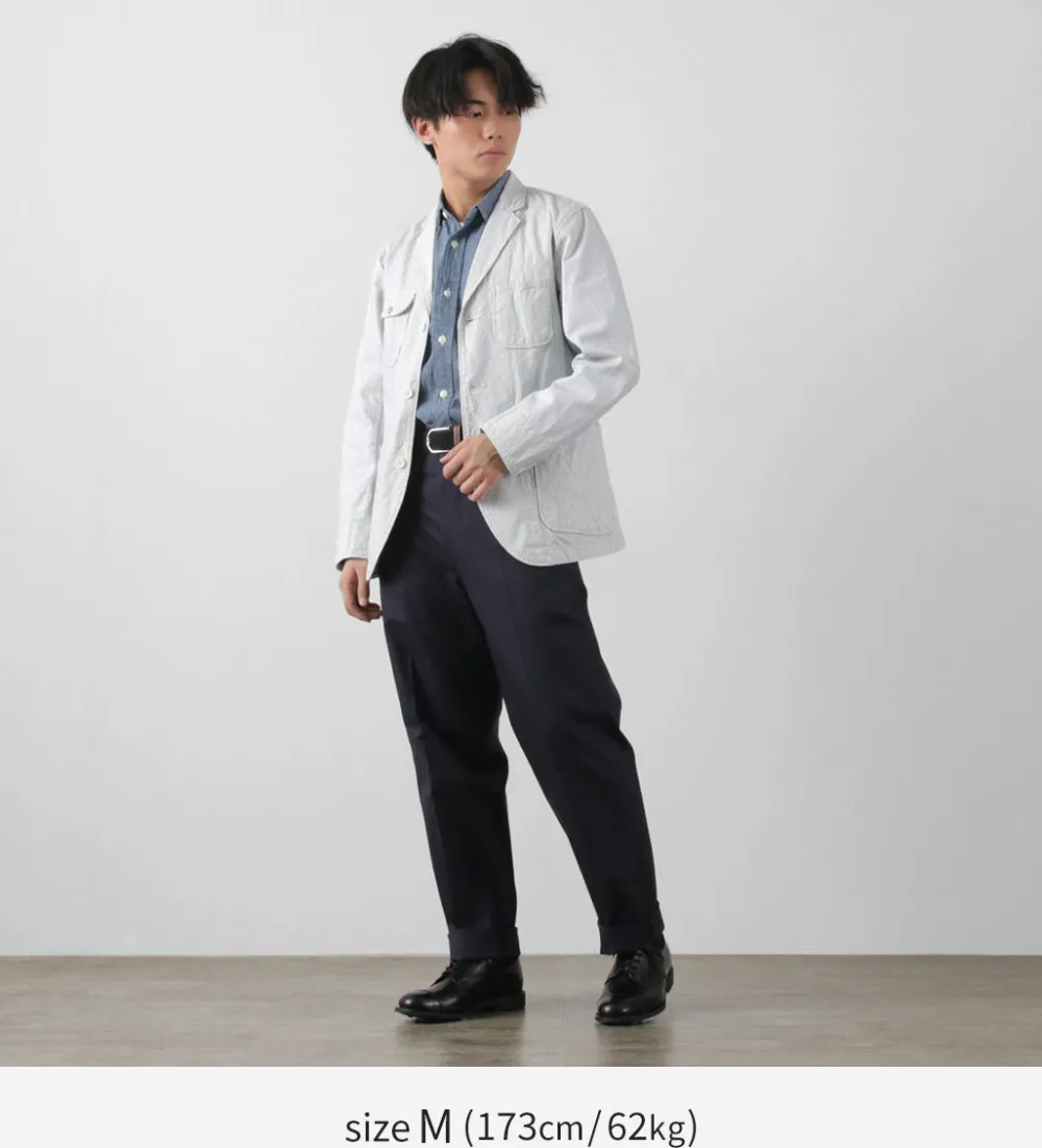 FOB FACTORY Jackets^/ F2440 Engineer Cord Lane Jacket white
