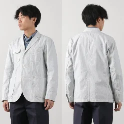 FOB FACTORY Jackets^/ F2440 Engineer Cord Lane Jacket white