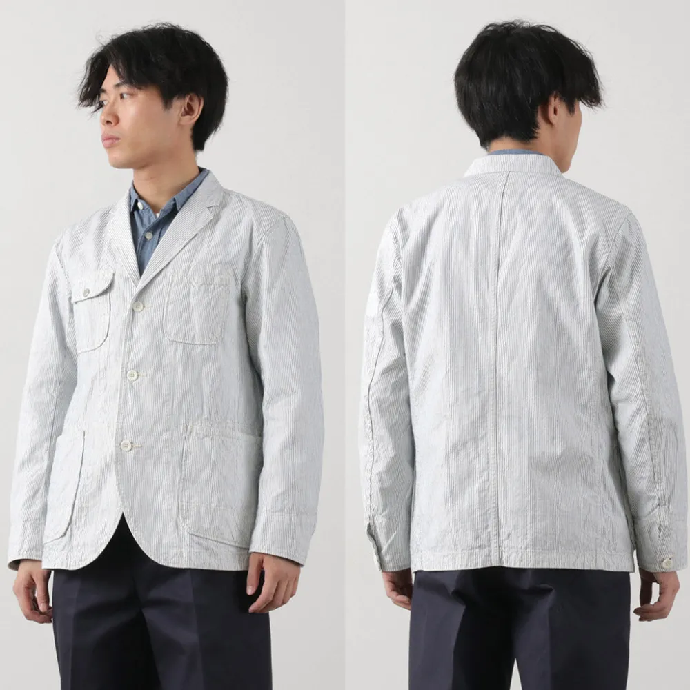 FOB FACTORY Jackets^/ F2440 Engineer Cord Lane Jacket white