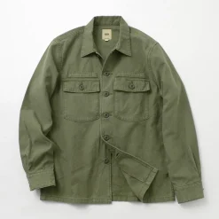 FOB FACTORY Jackets^/ F2362 Fatigue jacket olive