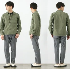 FOB FACTORY Jackets^/ F2362 Fatigue jacket olive