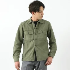 FOB FACTORY Jackets^/ F2362 Fatigue jacket olive