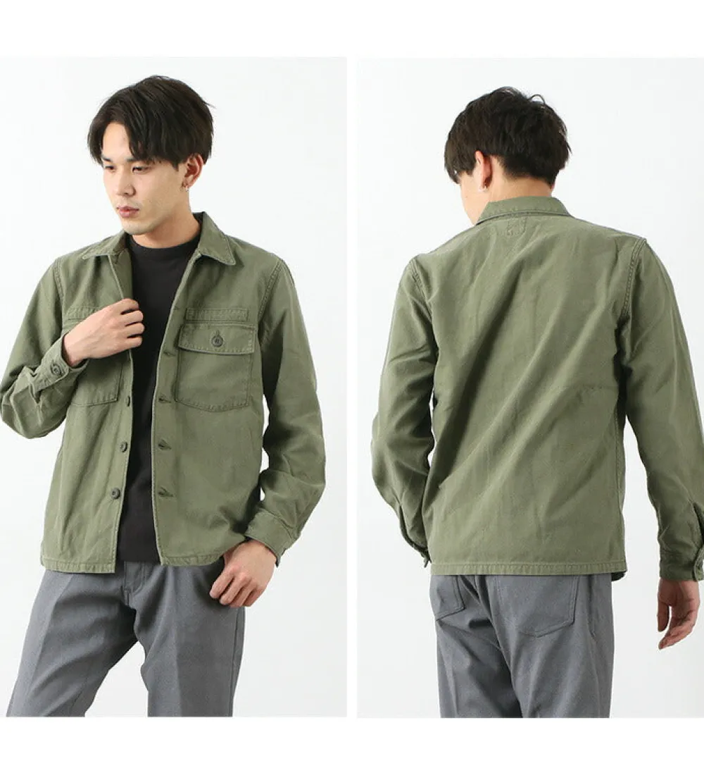FOB FACTORY Jackets^/ F2362 Fatigue jacket olive