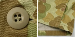 FOB FACTORY Jackets^/ F2362 Fatigue shirt jacket camo