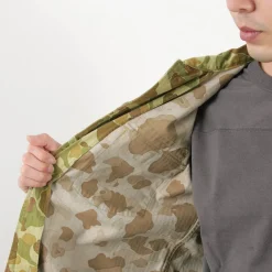 FOB FACTORY Jackets^/ F2362 Fatigue shirt jacket camo
