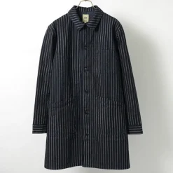 FOB FACTORY Coats^/ F2408 French Denim Coat / Wovash wabash