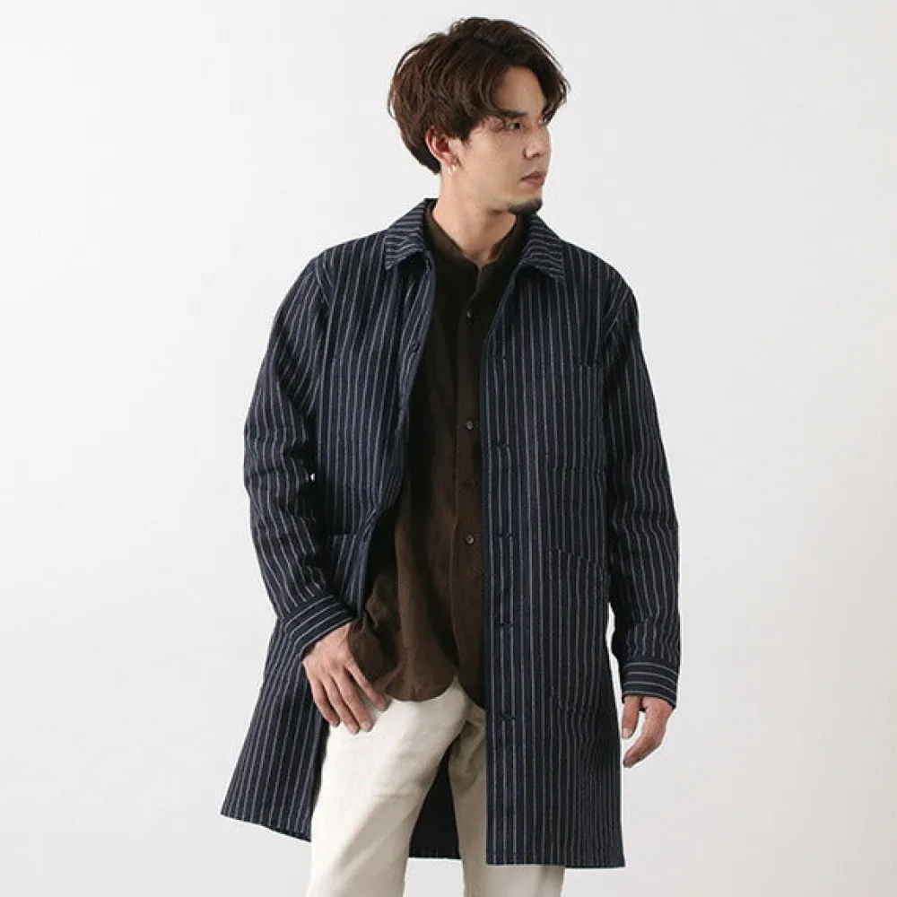 FOB FACTORY Coats^/ F2408 French Denim Coat / Wovash wabash