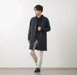 FOB FACTORY Coats^/ F2408 French Denim Coat / Wovash wabash