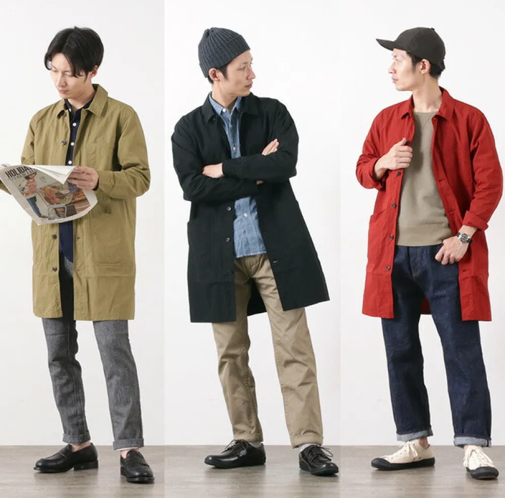 FOB FACTORY Coats^/ F2395 French shirtcoat