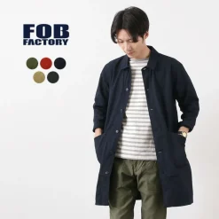 FOB FACTORY Coats^/ F2395 French shirtcoat