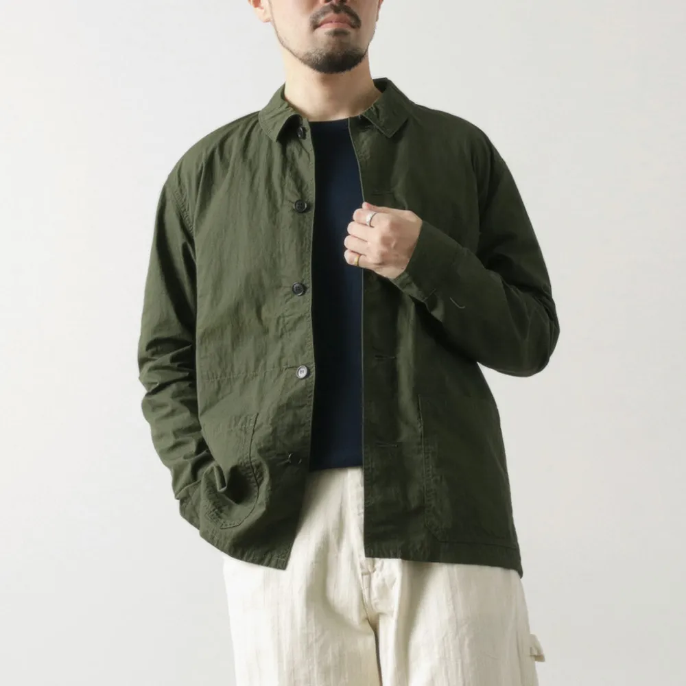 FOB FACTORY Jackets^/ F2394 French shirt jacket