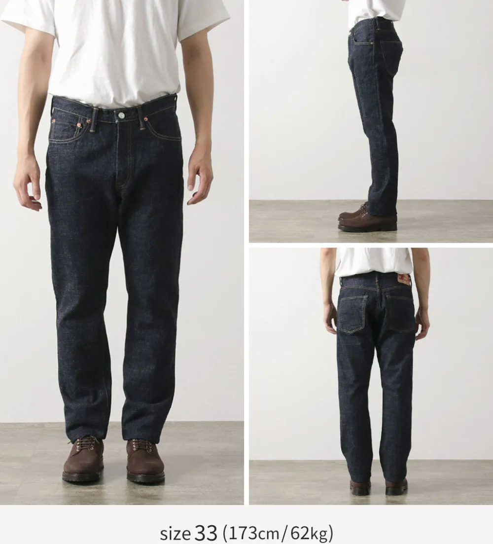 FOB FACTORY Jeans^/ F147 G3 Selvage 5P Pants denim