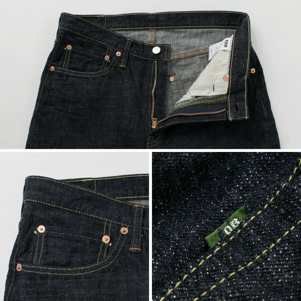 FOB FACTORY Jeans^/ F147 G3 Selvage 5P Pants denim