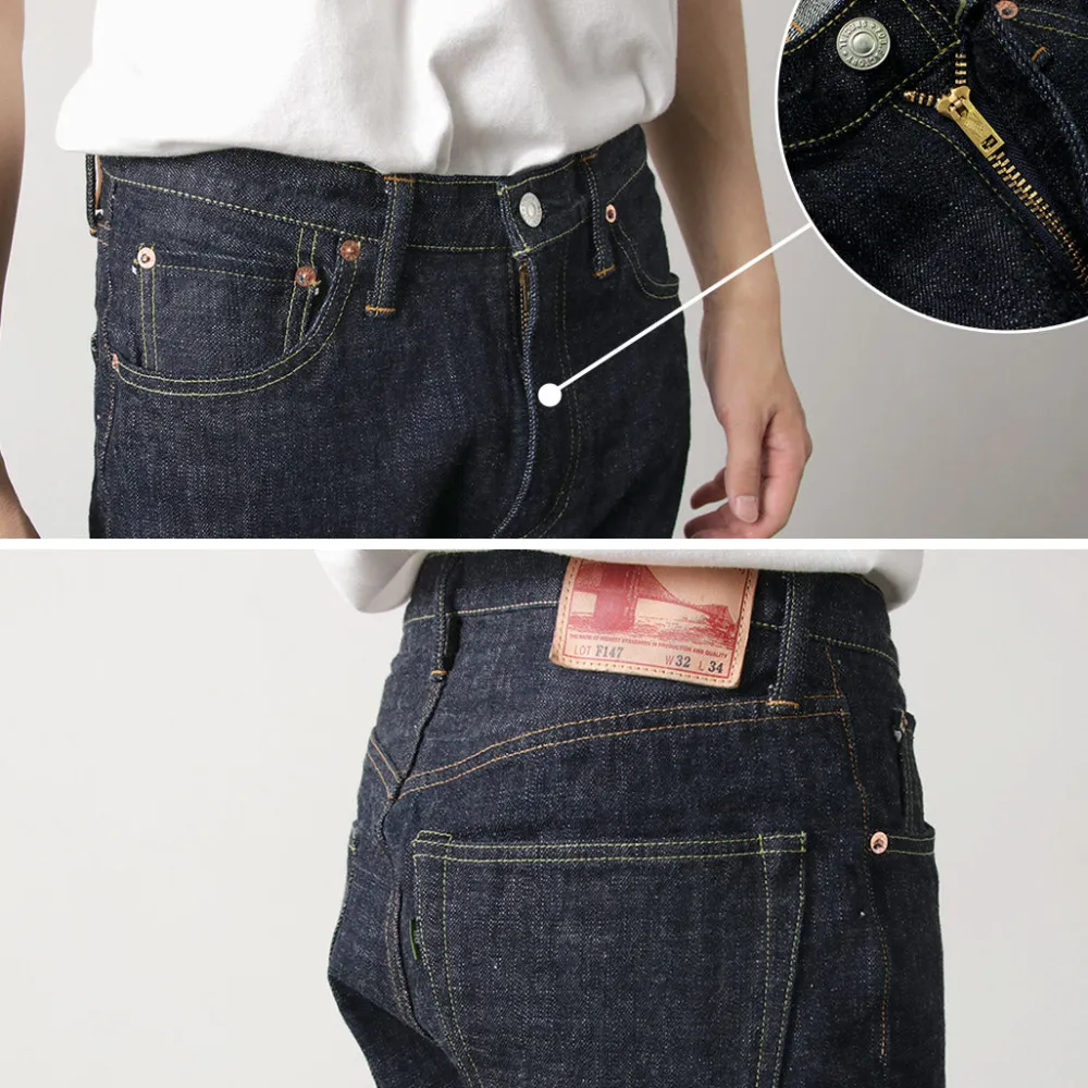 FOB FACTORY Jeans^/ F147 G3 Selvage 5P Pants denim