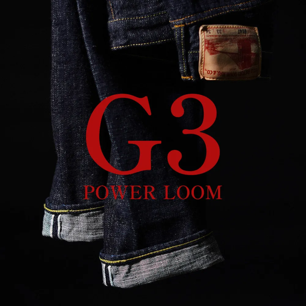 FOB FACTORY Jeans^/ F147 G3 Selvage 5P Pants denim