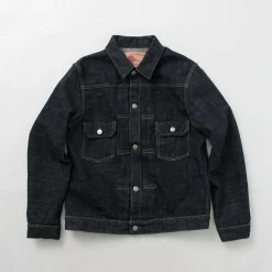 FOB FACTORY Jackets^/ F2378 G3 selvage denim 2ND jacket one-wash