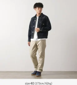 FOB FACTORY Jackets^/ F2378 G3 selvage denim 2ND jacket one-wash