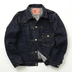 FOB FACTORY Jackets^/ F2400 G3 Selvage Denim 1st -type Jacket one-wash