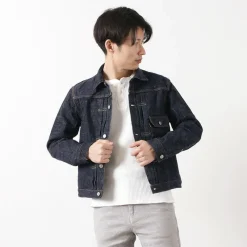 FOB FACTORY Jackets^/ F2400 G3 Selvage Denim 1st -type Jacket one-wash