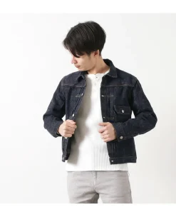 FOB FACTORY Jackets^/ F2400 G3 Selvage Denim 1st -type Jacket one-wash