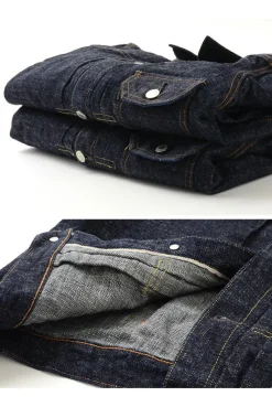 FOB FACTORY Jackets^/ F2400 G3 Selvage Denim 1st -type Jacket one-wash
