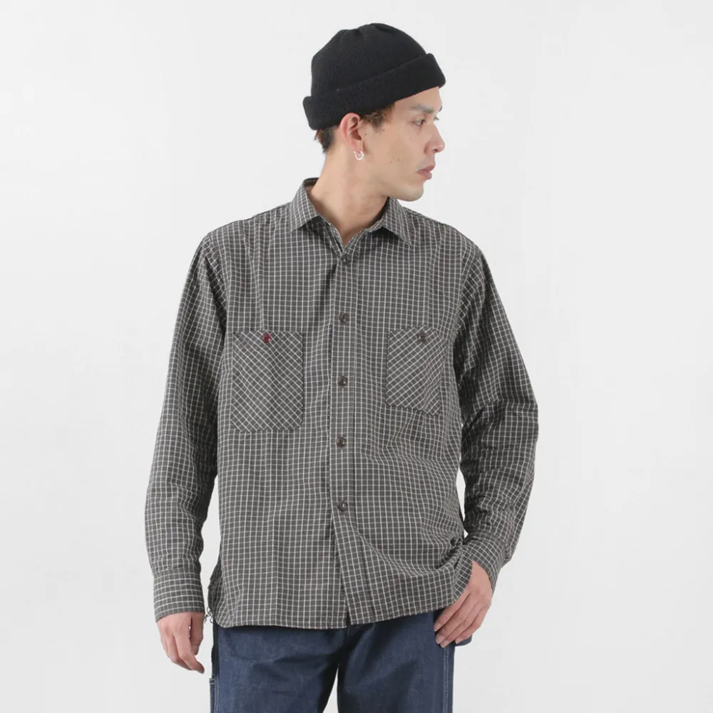 FOB FACTORY Shirts^/ F3489 GRAPH CHECK WORK SHIRT