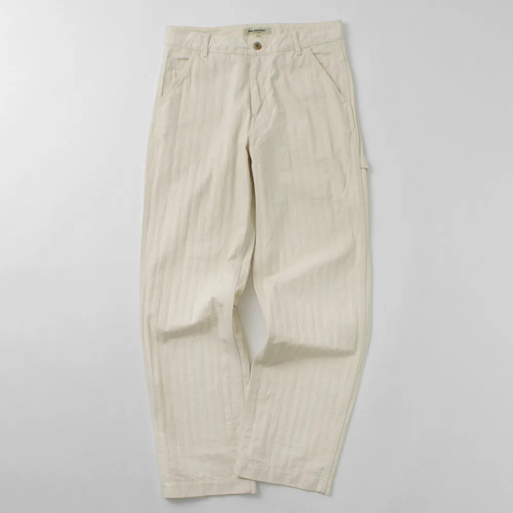 FOB FACTORY Work Pants & Chinos^/ F0485 HBT Painter pants ivory