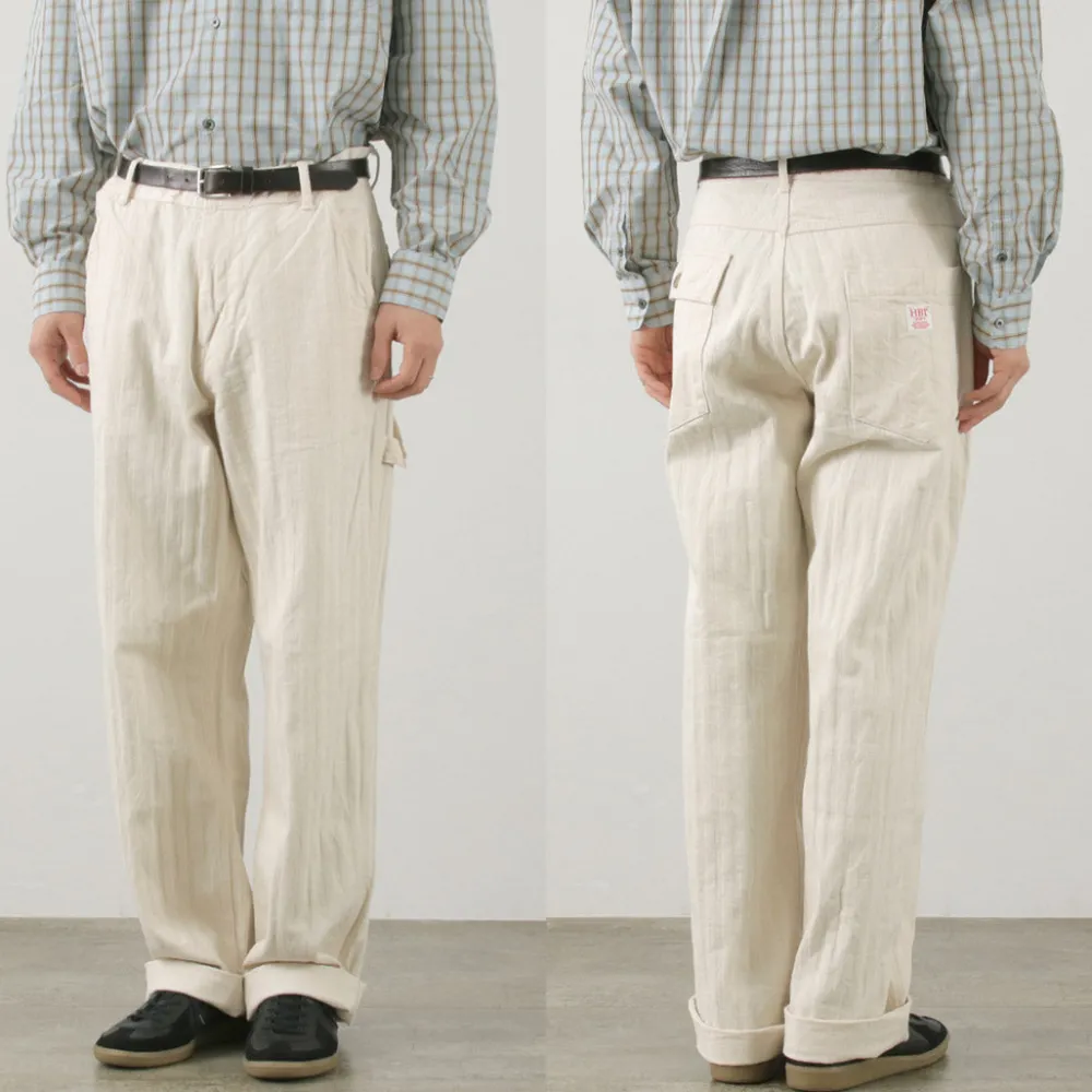 FOB FACTORY Work Pants & Chinos^/ F0485 HBT Painter pants ivory